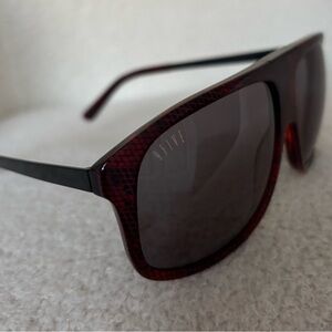 9FIVE Marauders Red Patterned Sunglasses